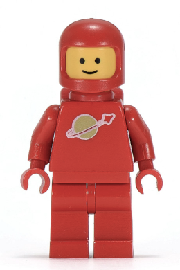 LEGO Classic Space Red Astronaut Minifigure