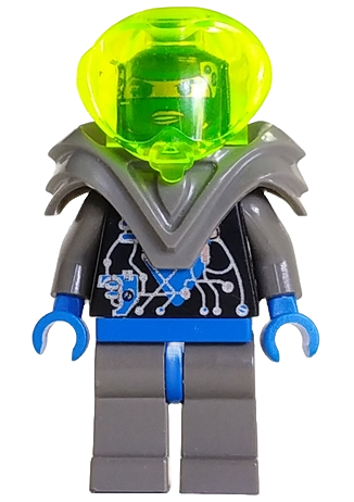 LEGO Space Vintage UFO Zotaxian Alien Gypsy Moth / Navigator Sharp Minifigure