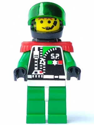 LEGO Space Police 2 Chief Captain Magenta Minifigure