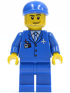 LEGO Space Shuttle Ground Crew Member Minifigure