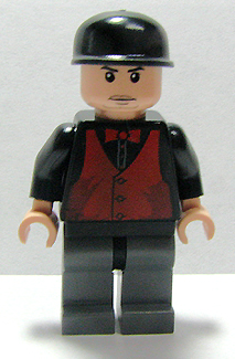 LEGO Speed Racer Commentator Minifigure