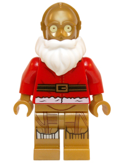 LEGO Star Wars Santa C-3PO Minifigure