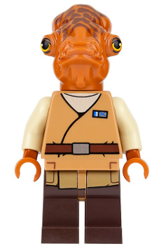 LEGO Star Wars Admiral Ackbar Minifigure