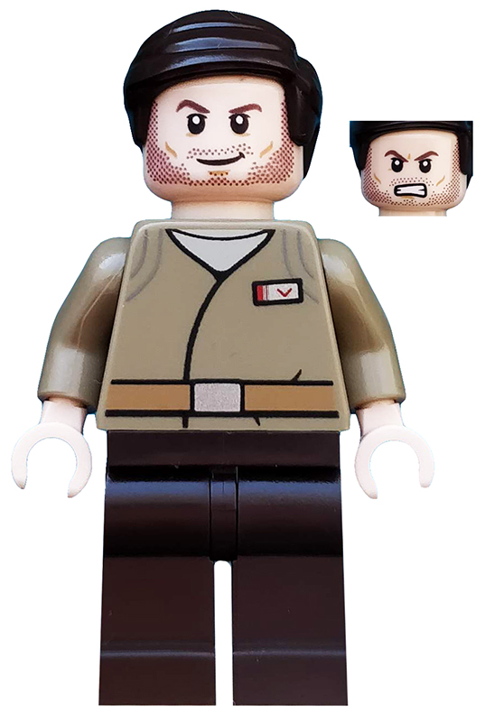 LEGO Star Wars Resistance Officer Major Brance Minifigure
