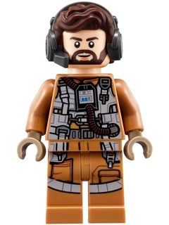 LEGO Star Wars Resistance Speeder Pilot Nodin Chavdri Minifigure