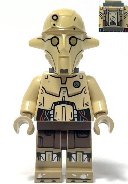 LEGO Star Wars Professor Huyang Minifigure