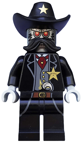 LEGO Movie Sheriff Not-A-Robot Minifigure