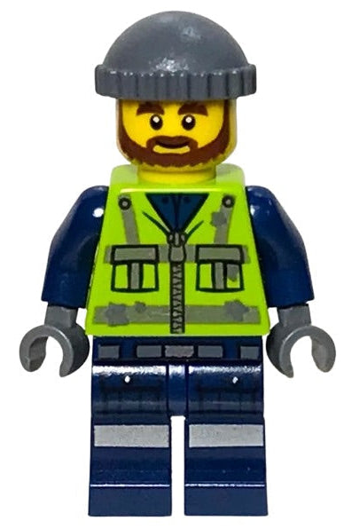 LEGO Movie Garbage Man Grant Minifigure