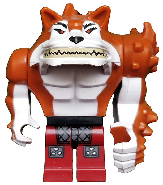LEGO Teenage Mutant Ninja Turtles Dogpound Minifigure TMNT