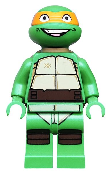 LEGO Teenage Mutant Ninja Turtles Michelangelo Minifigure TMNT