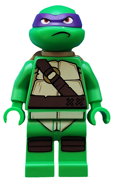 LEGO Teenage Mutant Ninja Turtles Donatello Minifigure TMNT