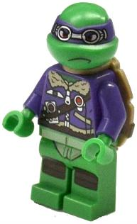 LEGO Teenage Mutant Ninja Turtles Donatello With Goggles Minifigure TMNT