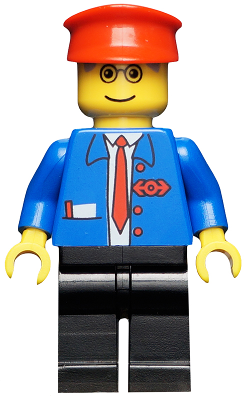 LEGO Trains Railway Employee Minifigure