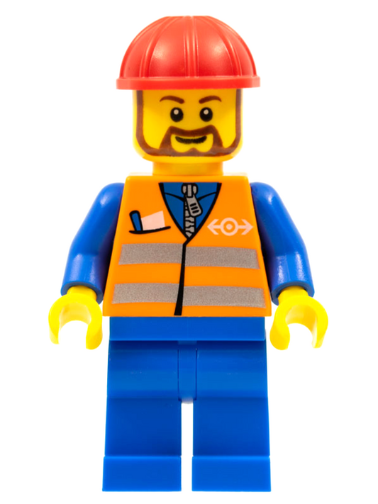 LEGO City Train Worker Minifigure
