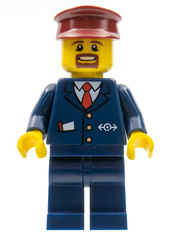 LEGO City / Trains Train Driver Minifigure