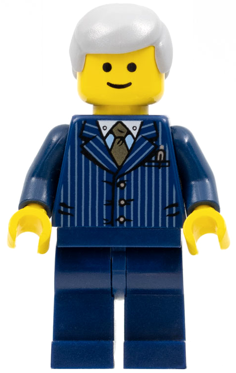 LEGO Creator / City Mayor Minifigure from Modular Town Hall
