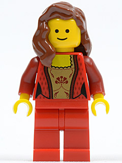 LEGO Creator / City Female Guest Minifigure from Modular Palace Cinema