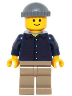 LEGO Creator / City Pool Player Minifigure from Modular Detective's Office
