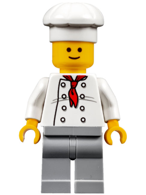 LEGO Creator / City Baker Minifigure from Modular Assembly Square