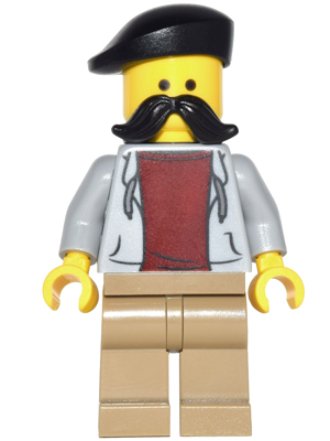 LEGO Creator / City Photographer Minifigure from Modular Assembly Square
