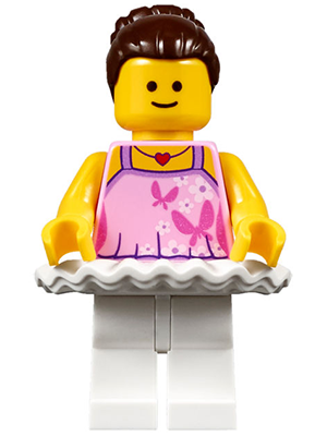 LEGO Creator / City Ballerina Minifigure from Modular Assembly Square