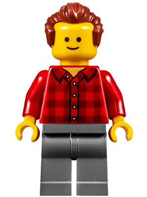 LEGO Creator / City Music Store Assistant Minifigure from Modular Assembly Square