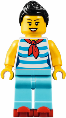 LEGO Creator / City Waitress Minifigure from Modular Downtown Diner