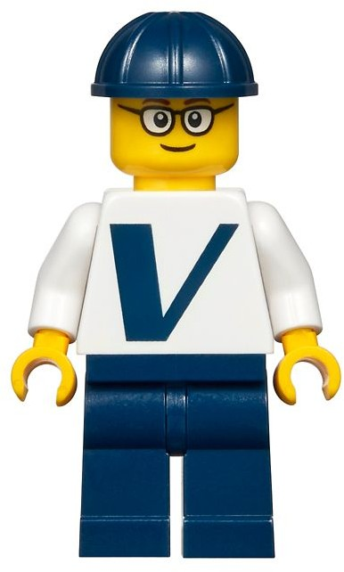 LEGO Creator / City Vestas Minifigure from Vestas Wind Turbine