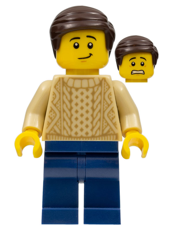 LEGO Creator Haunted House Tan Sweater Minifigure