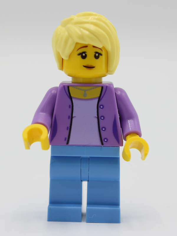 LEGO Creator Haunted House Lavender Jacket Minifigure