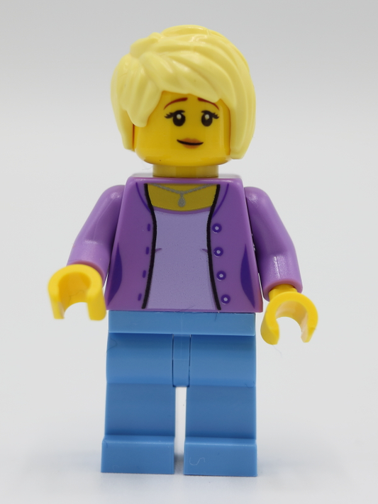 LEGO Creator Haunted House Lavender Jacket Minifigure