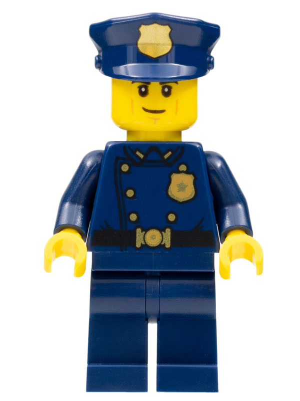 LEGO Creator / City Police Officer Minifigure from Modular Police Station