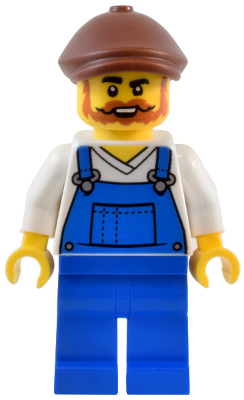 LEGO City / Creator Natural History Museum Window Washer Minifigure