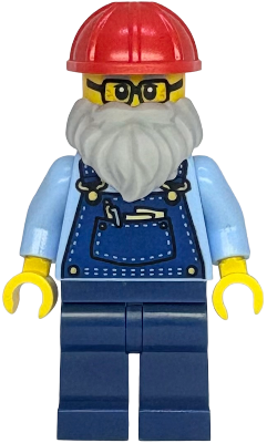 LEGO City / Creator Shopping Street Plumber Minifigure
