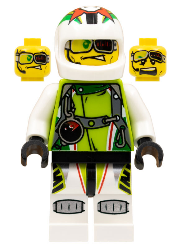 LEGO World Racers Team X-Treme Daredevil 2 / DEX-Treme Minifigure