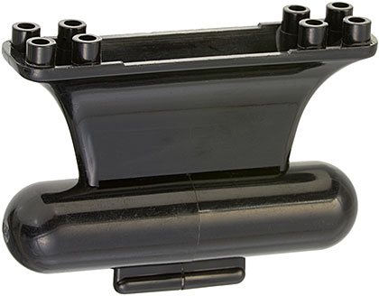 LEGO Vintage Weighted Keel 8x2x4 Black with Tab